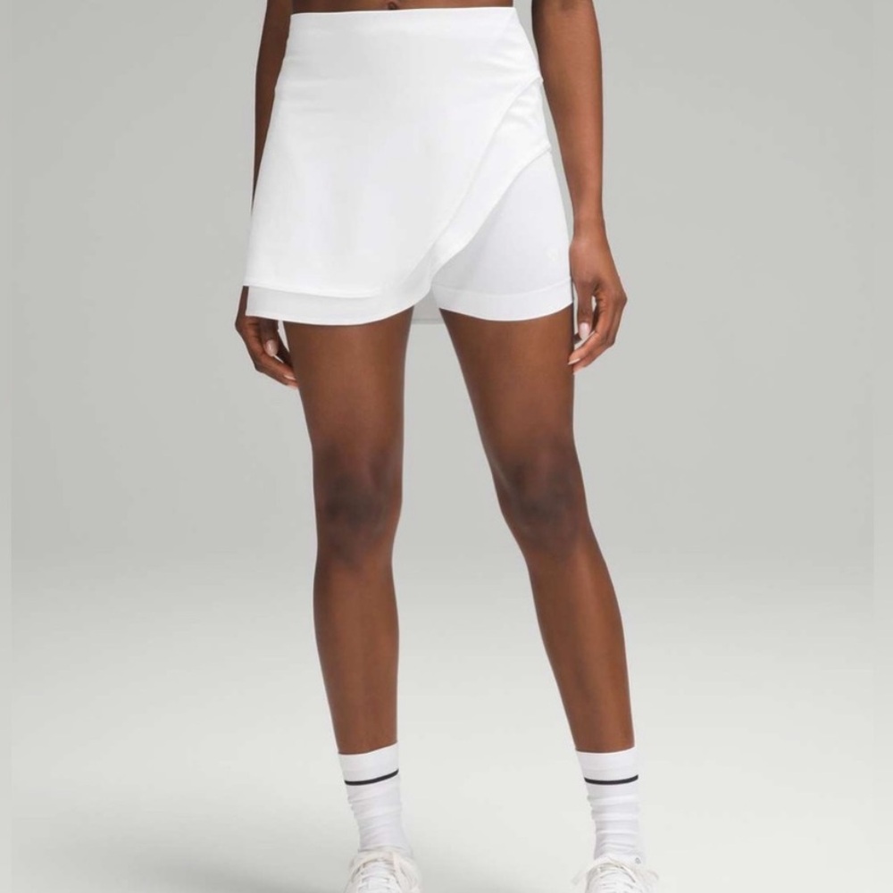 White Women's Athletic Shorts